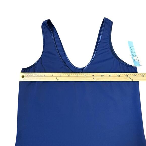 Lindsey Roscoe Farr West Tank Dress Womens Size S Blue Sports Motion Summer NWT - Picture 8 of 9